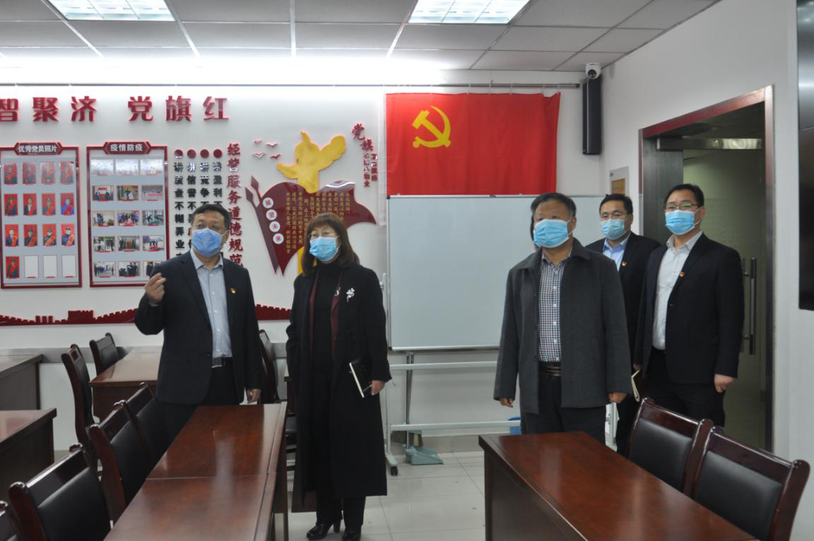 歷下區總工會(huì )領(lǐng)導蒞臨公司調研指導