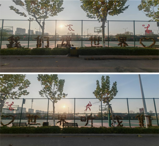 連心物業(yè)助力打造濟(jì)外校園美麗人文景觀